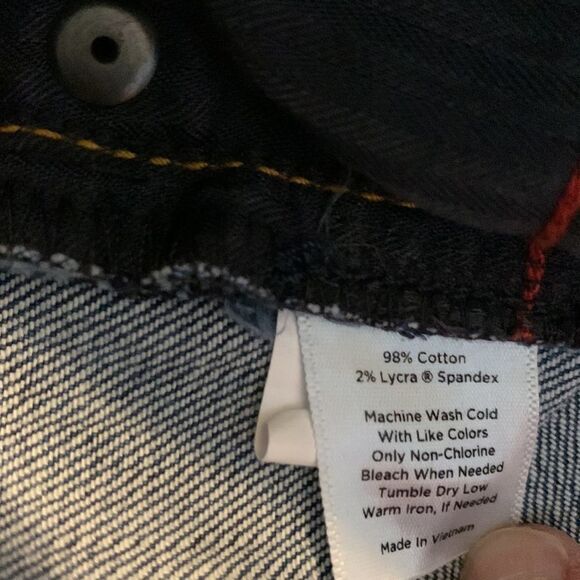 TALBOTS blue Signature Crop jeans- size 4/27‎ - Picture 8 of 9